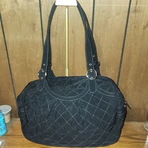 Vera Bradley Large Tote With Cosmetic/Small Crossbody Bag